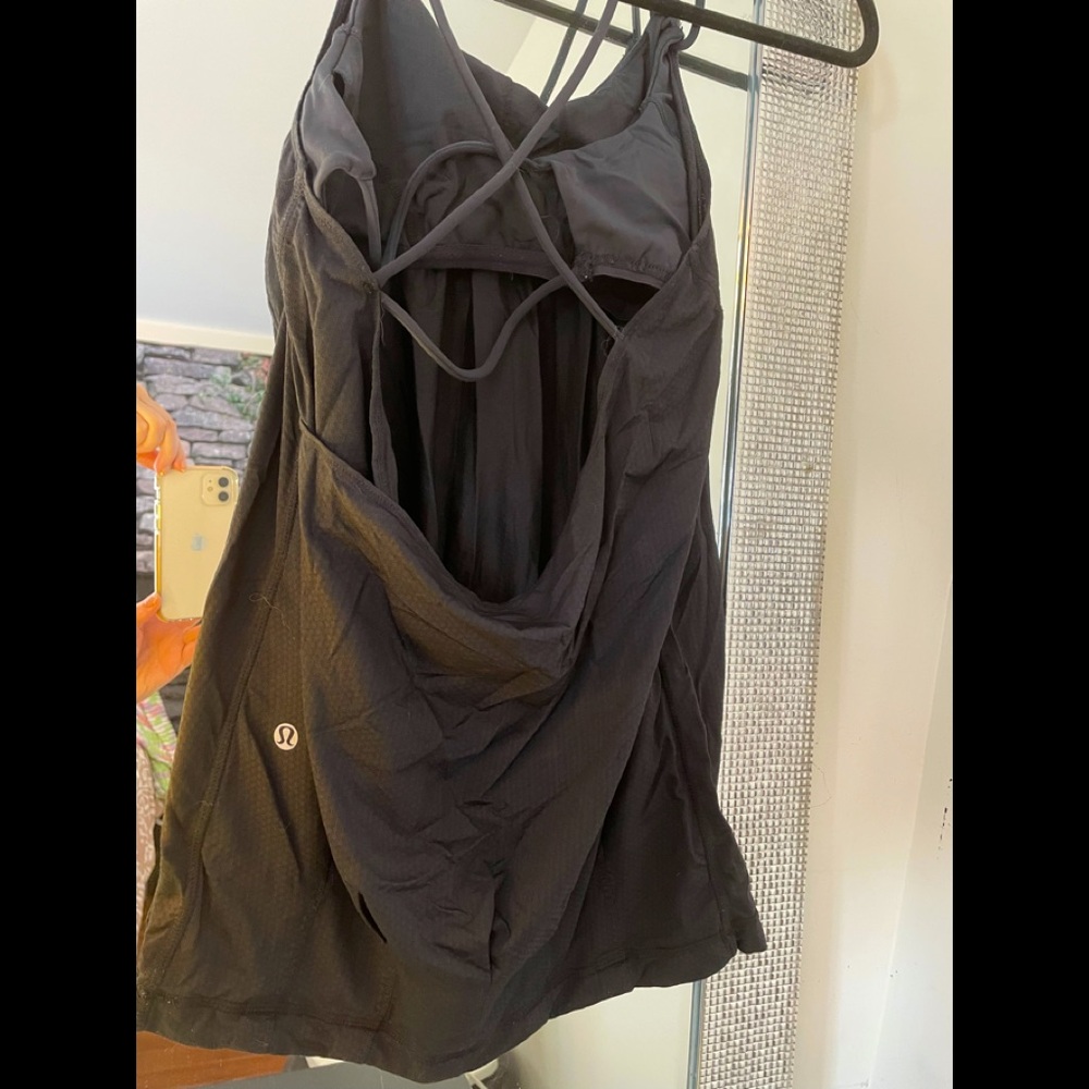 Lululemon Black Tank Top